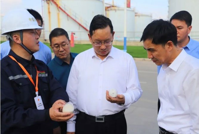 劉國強調研全市新材料和精細化工產業發展情況時強調 做強優勢提升質效 夯實基礎守牢底線 加快打造具有綜合競爭力的特色優勢產業集群